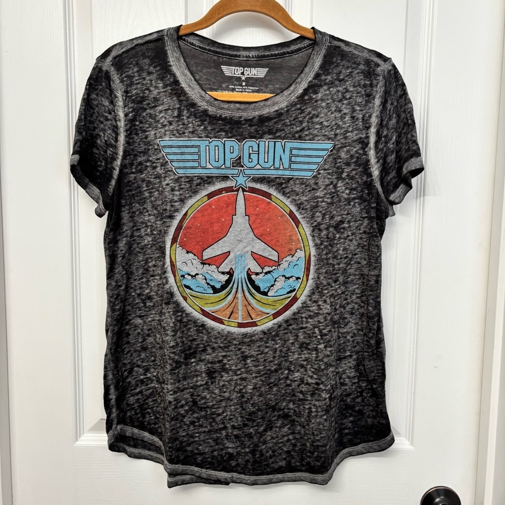 Charcoal Graphic Tee | Top Gun M